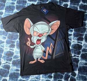 Vintage 1994 Pinky and the Brain Graphic T-Shirt Animaniacs